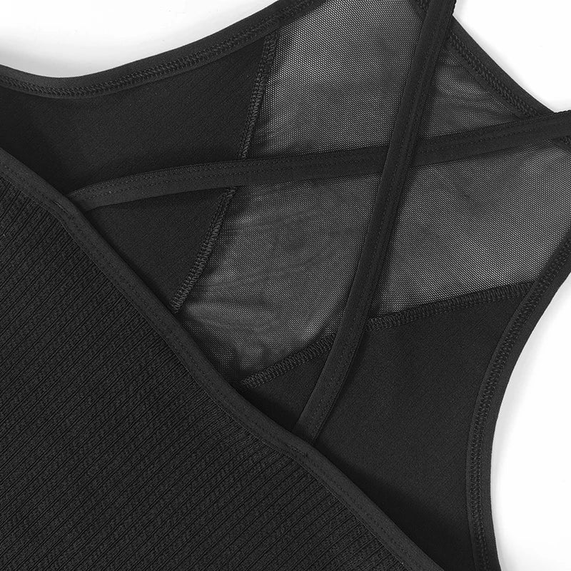 DivineCurve™ SheerLift Cami-Sculpting Mesh Crop Top