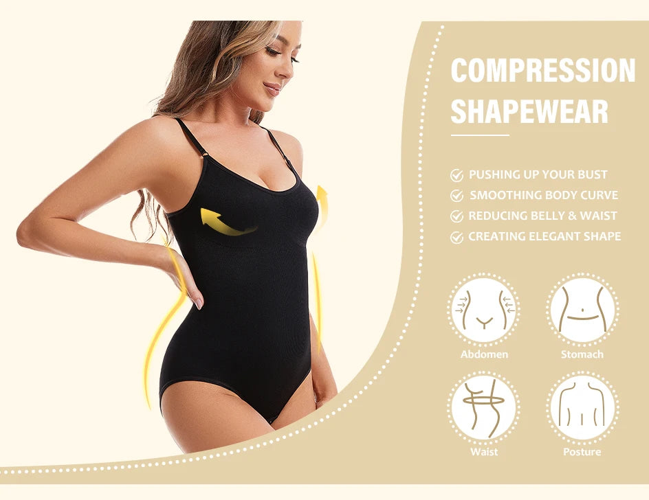 DivineCurve⢠Seamless Sculpt Full Body Shaper