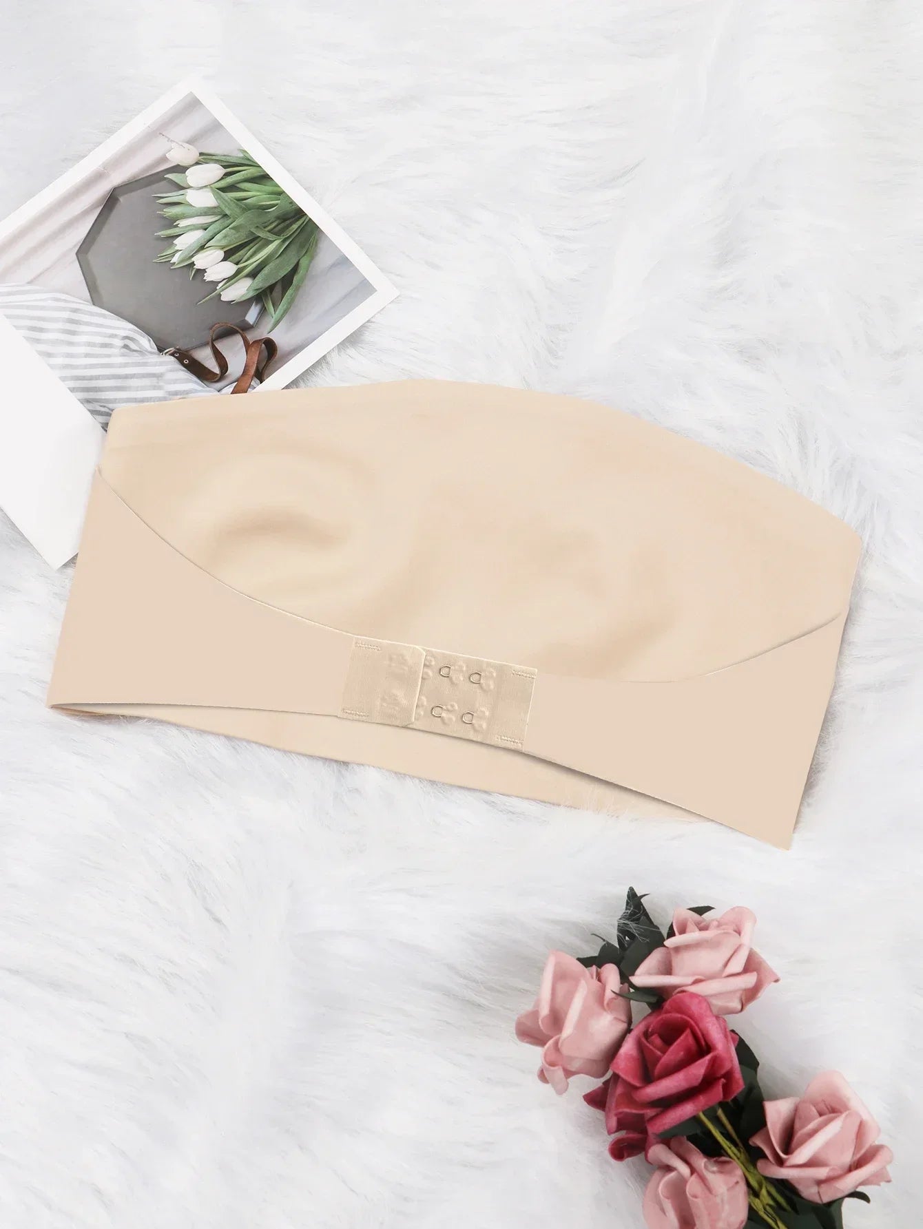 DivineCurve™ Seamless Front Button Strapless Bra