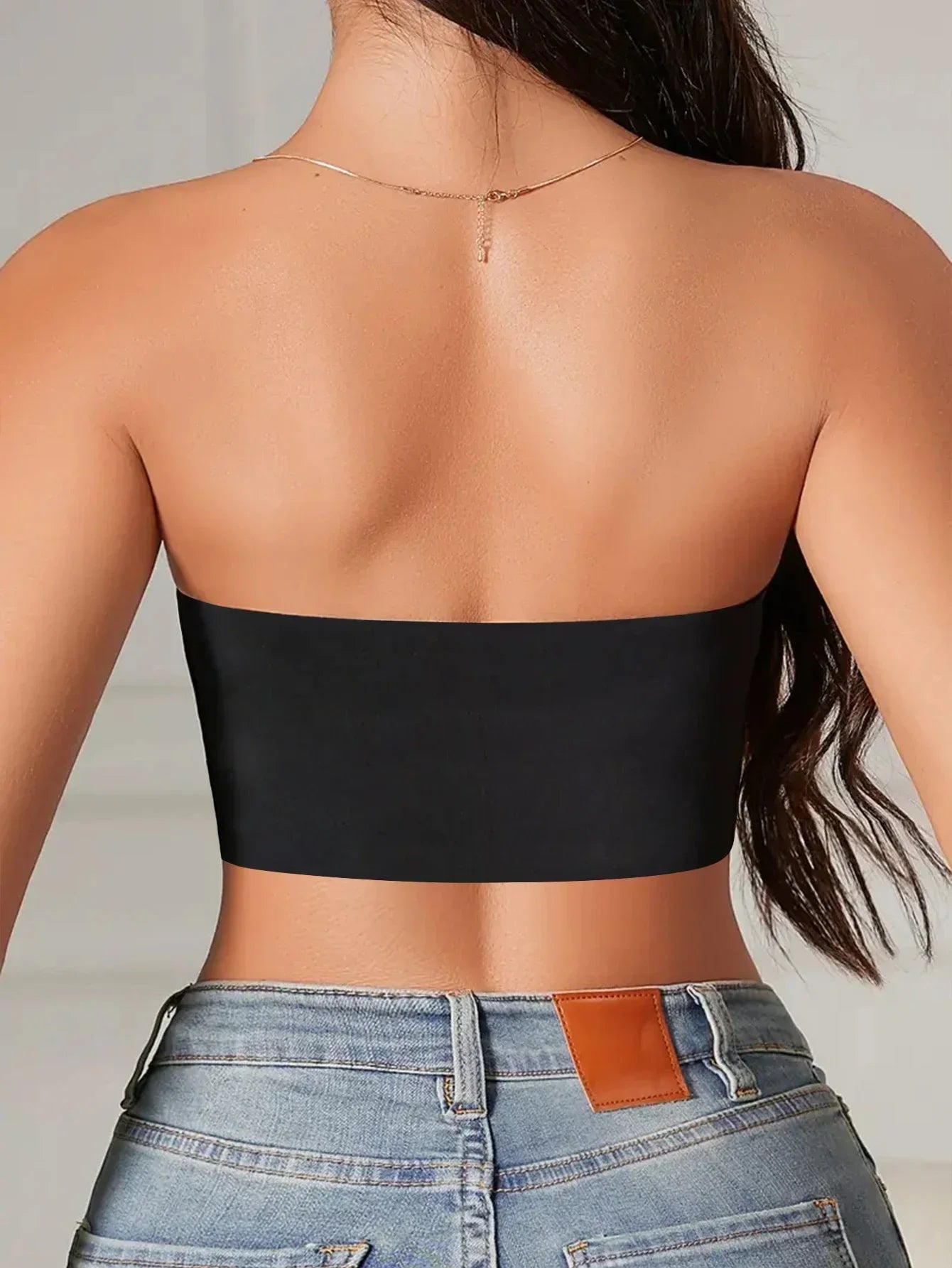 DivineCurve™ Seamless Front Button Strapless Bra