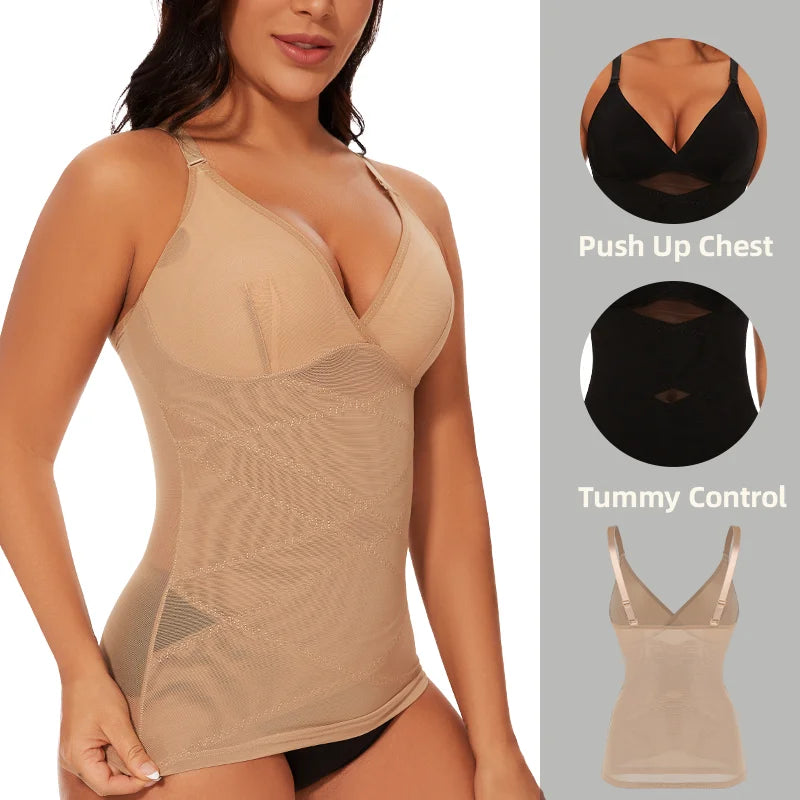 DivineCurve™ Women’s V-Neck Compression Top
